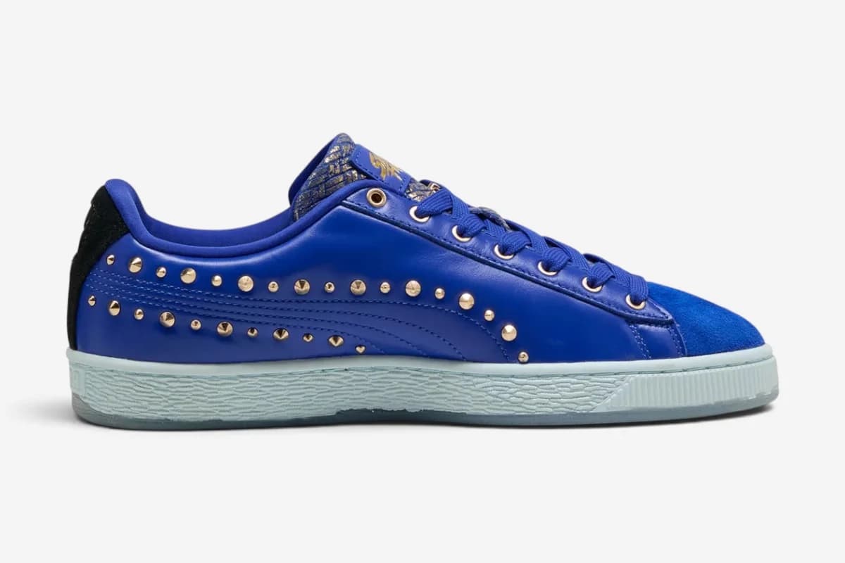 Street Fighter x Puma Suede "Chun Li" - SKU 410648-01