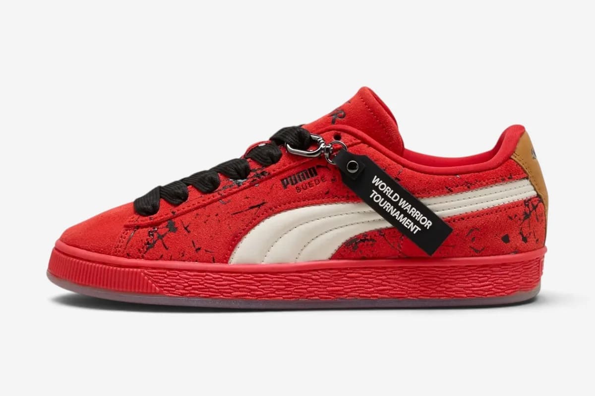 Street Fighter x Puma Suede "Ken Masters" - SKU 410646-01