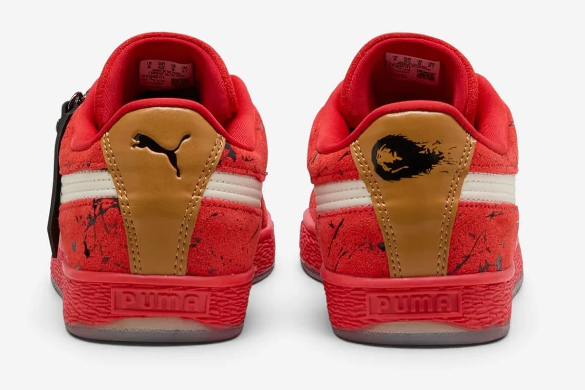 Street Fighter x Puma Suede "Ken Masters" - SKU 410646-01