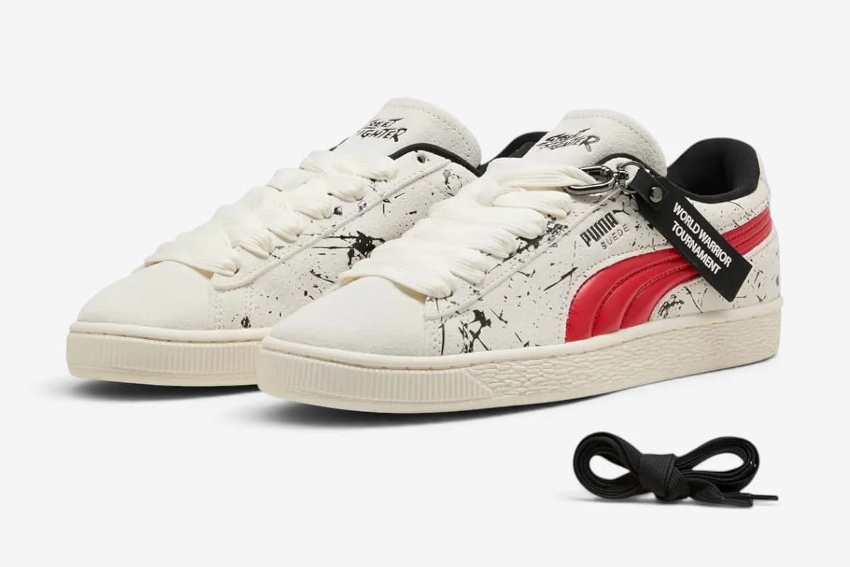 Street Fighter x Puma Suede "Ryu" - SKU 410647-01
