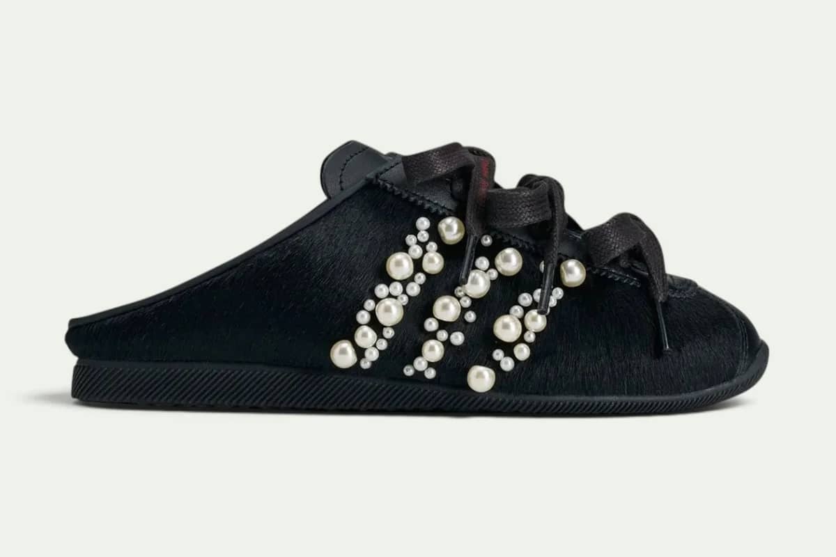 adidas Originals x Simone Rocha Japan Slip-On "Core Black" - SKU KH7275