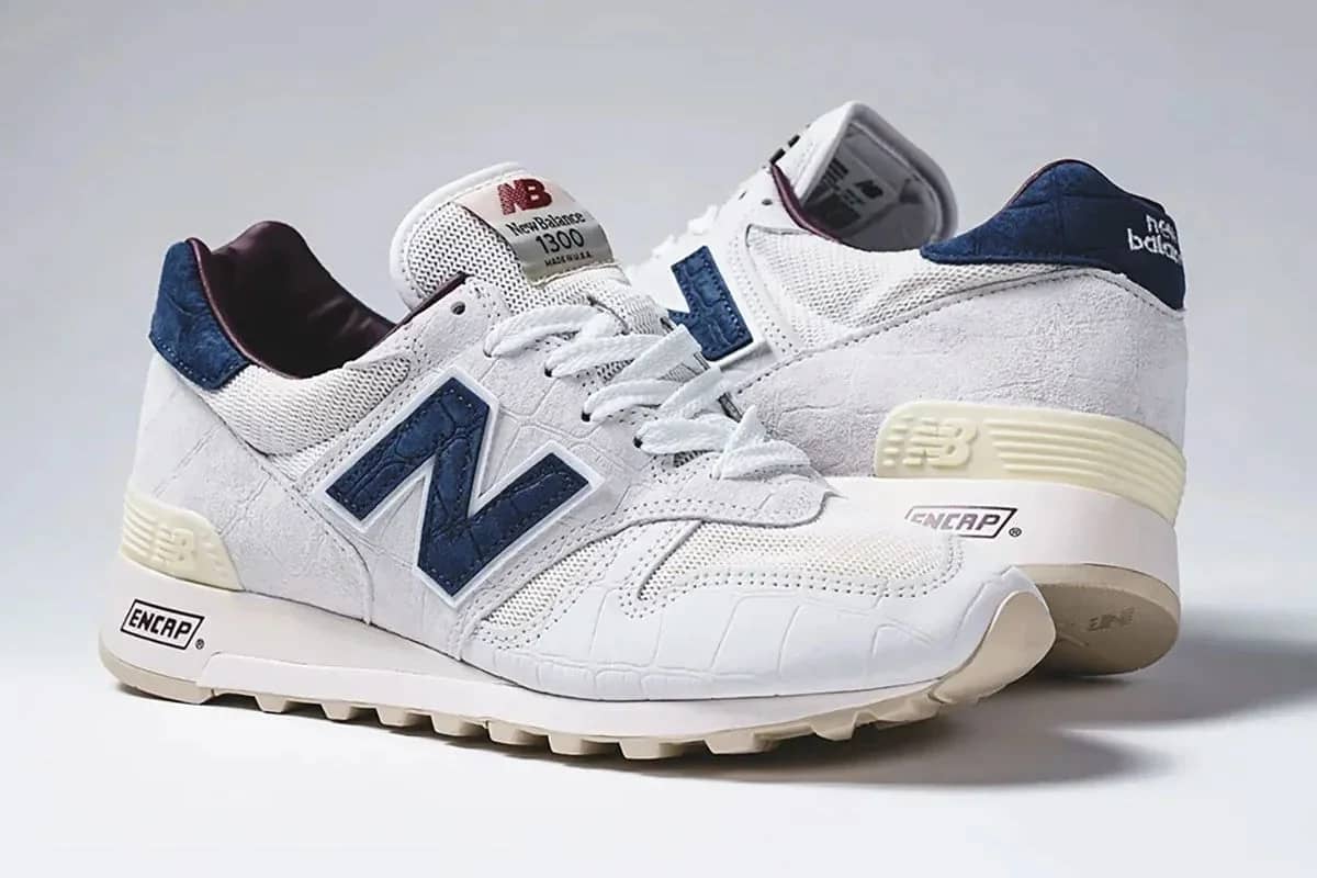 New Balance 1300 Made in USA "Sea Salt/Blue Oyster/Mulled Wine" - SKU U1300SS